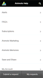 Mobile Screenshot of help.animoto.com